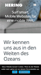 Mobile Screenshot of hering.de